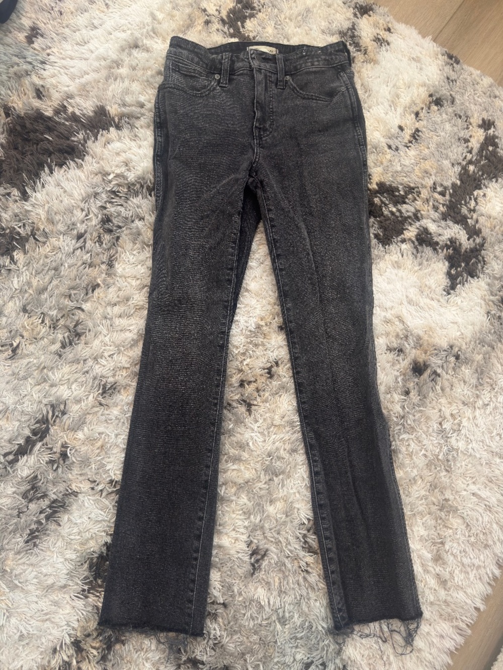 Madewell Black Mid-Rise Jeans - Size 25/0